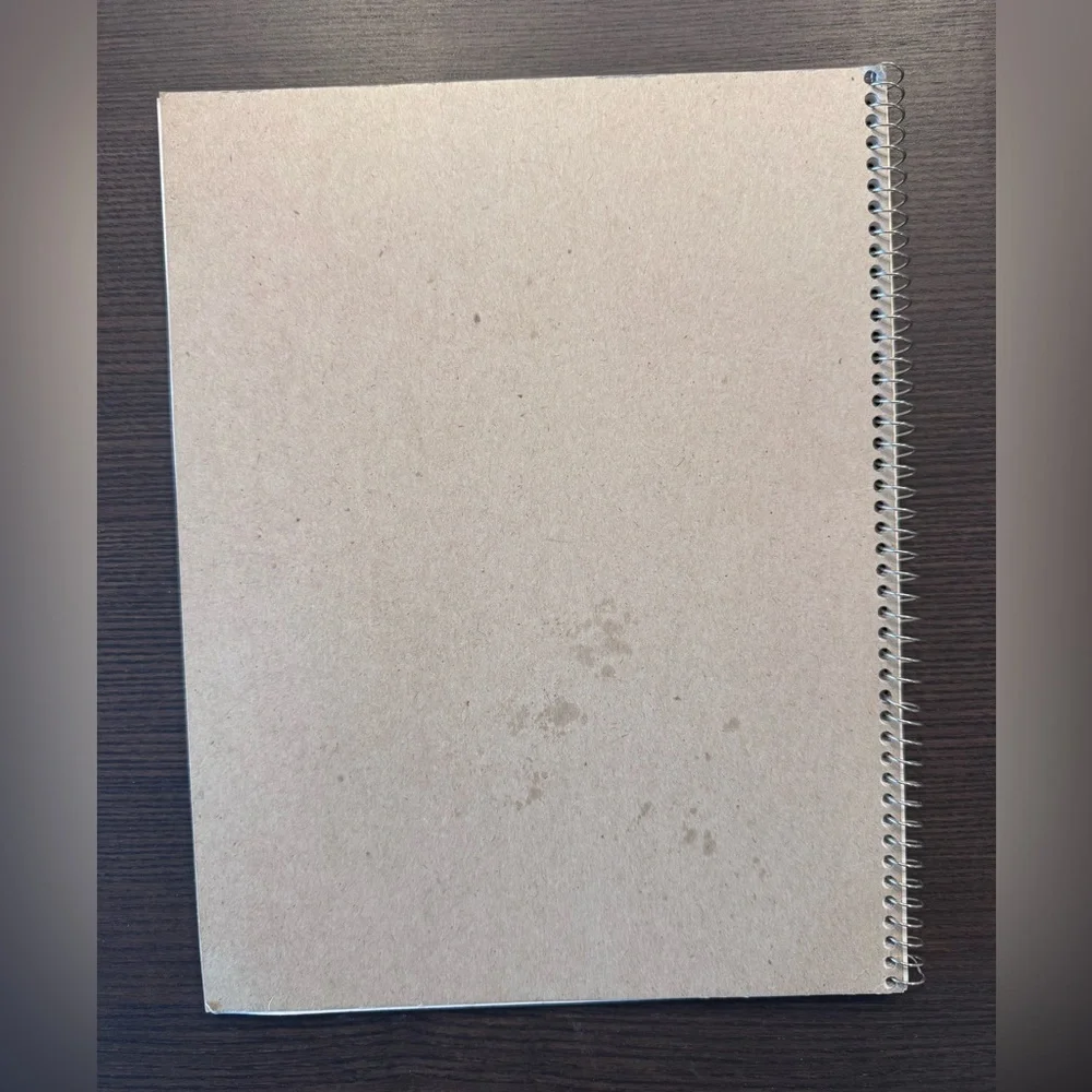 Vintage 2003 School of Rock Spiral Notebook Jack Black